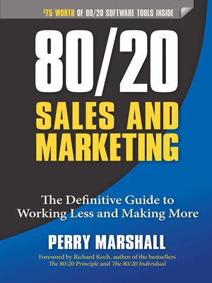 cover image of 80/20 Sales and Marketing